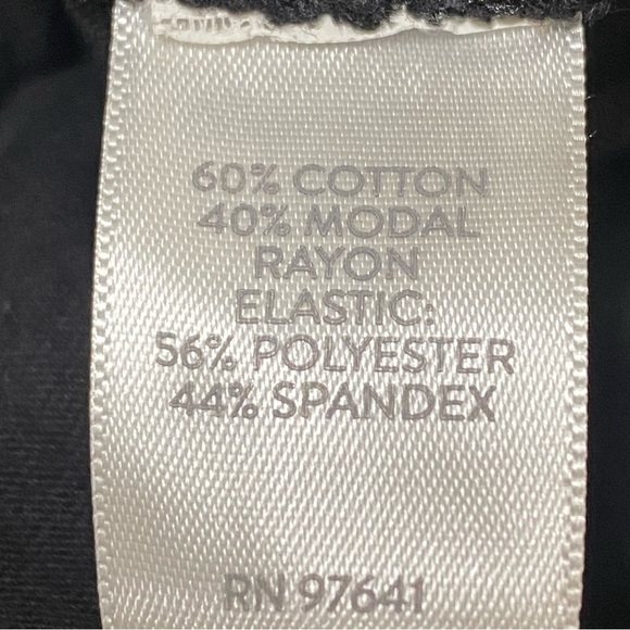 J Jill Black Smocked Peasant Boho Top Medium Cottagecore Blouse - Picture 5 of 7